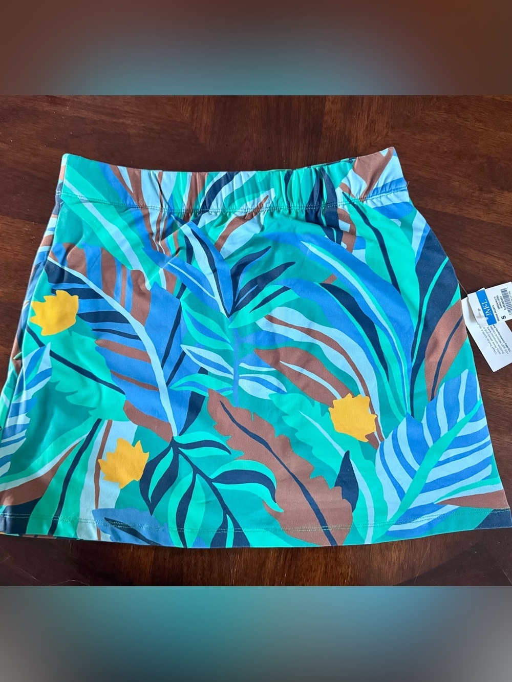 J.Mclaughlin NWT Briana Skort Women Jungle Jewel Green Sm UPF 50+ Athleisure